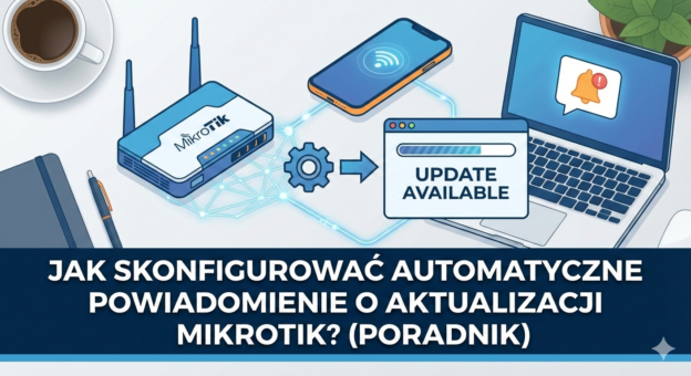 Jak skonfigurować automatyczne powiadomienie o aktualizacji MikroTik (Poradnik)